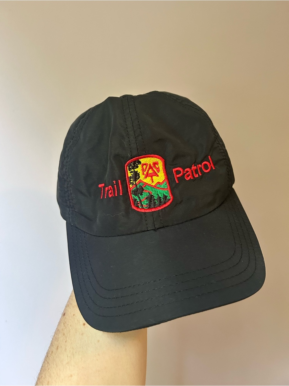 Potomac Appalachian Trail Club Patrol Embroidered Black Baseball Cap